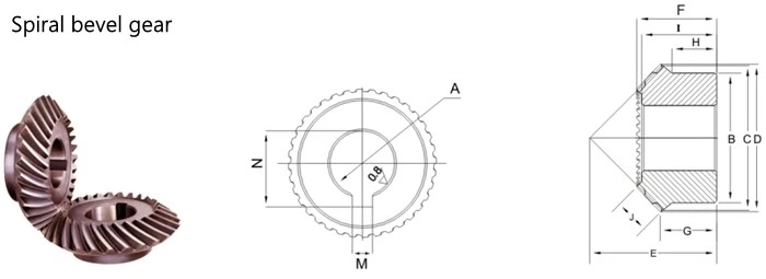 spiral bevel gear set 2